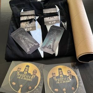Puscifer Grey Area VIP Merchandise Package